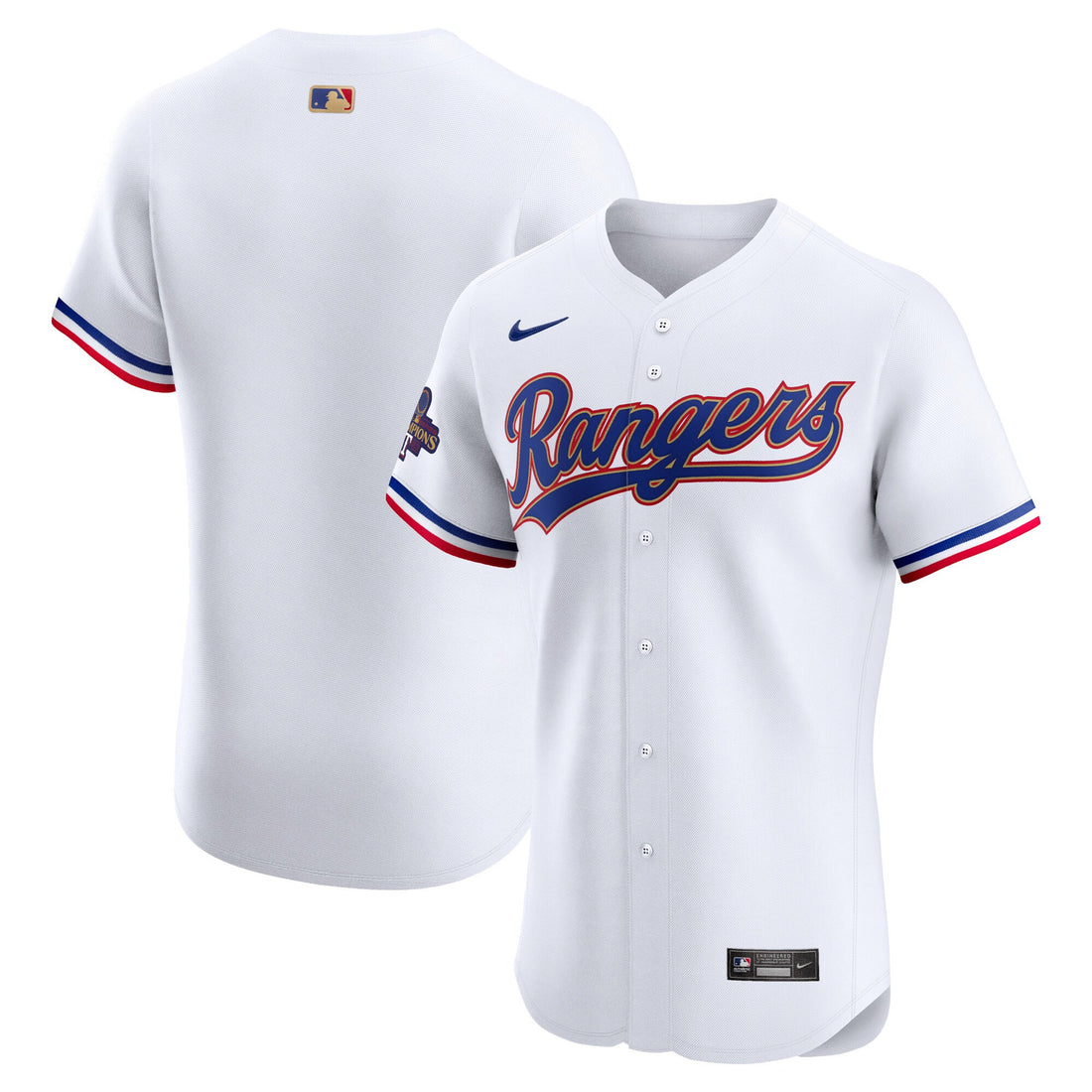 Texas Rangers gold Elite jersey