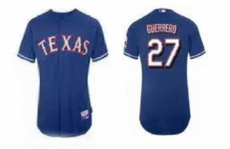 Guerrero Texas Rangers blue jersey