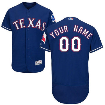 Texas Rangers blue jersey