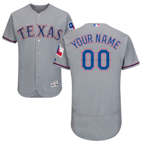 Texas Rangers gray jersey