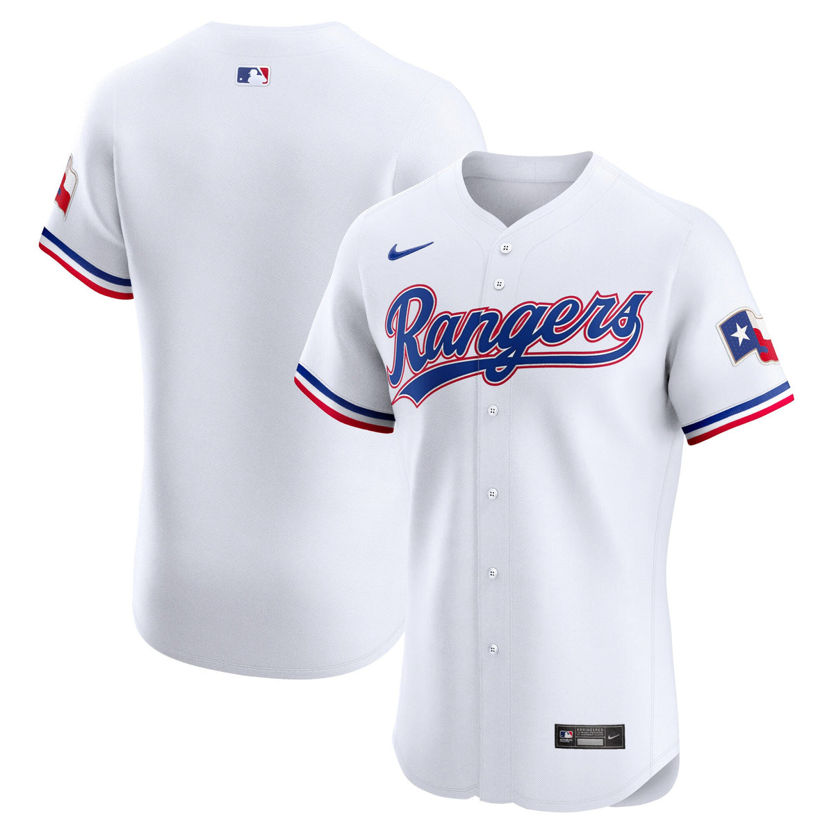 Texas Rangers white Elite jersey