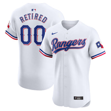 Texas Rangers white Elite jersey