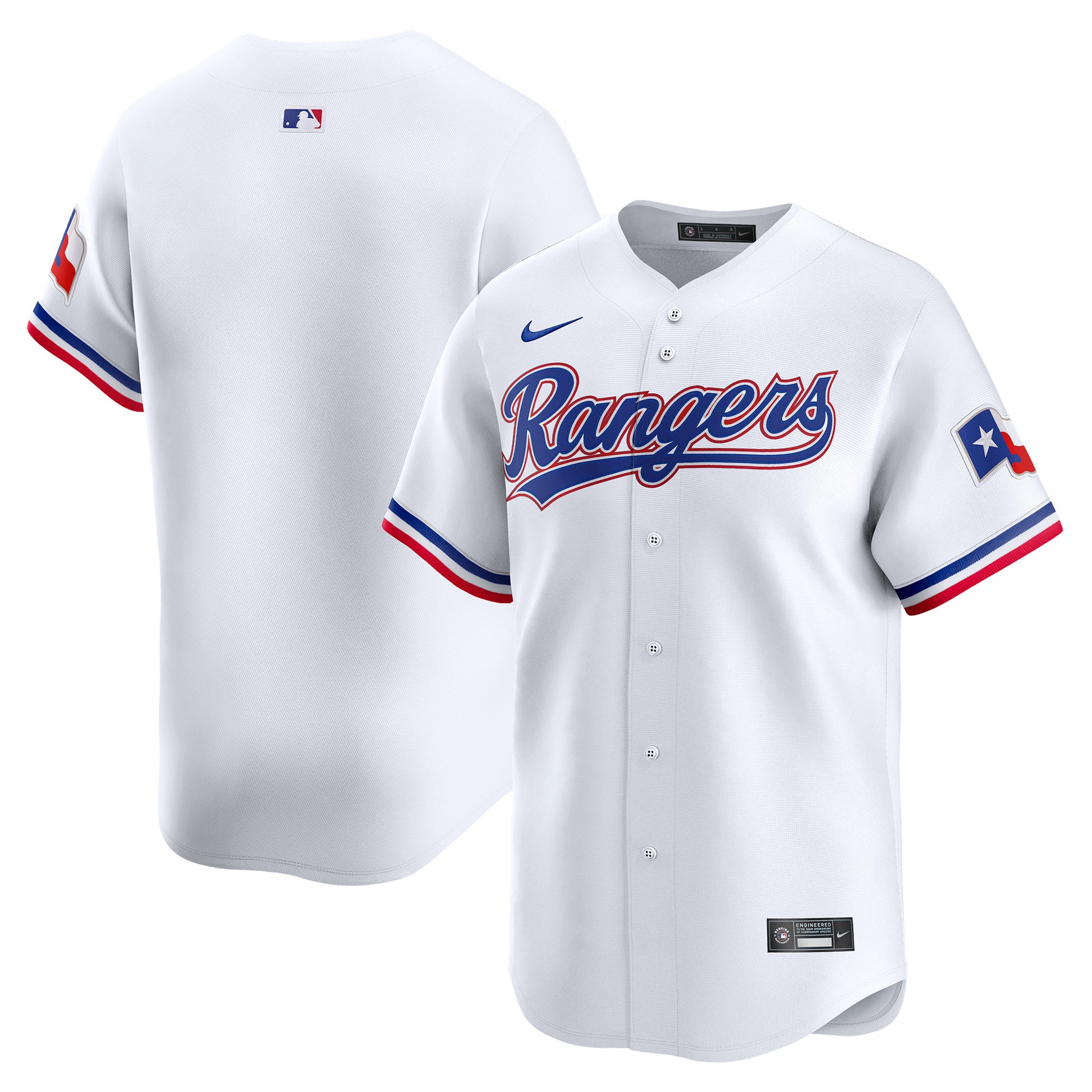 Texas Rangers white Limited jersey