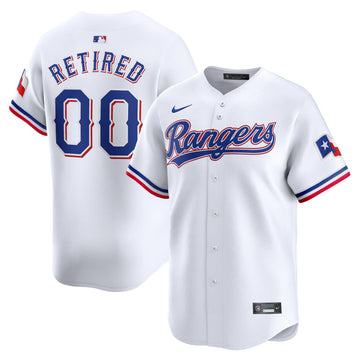 Texas Rangers white Limited jersey