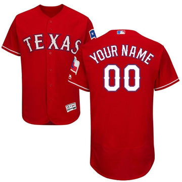 Texas Rangers red jersey