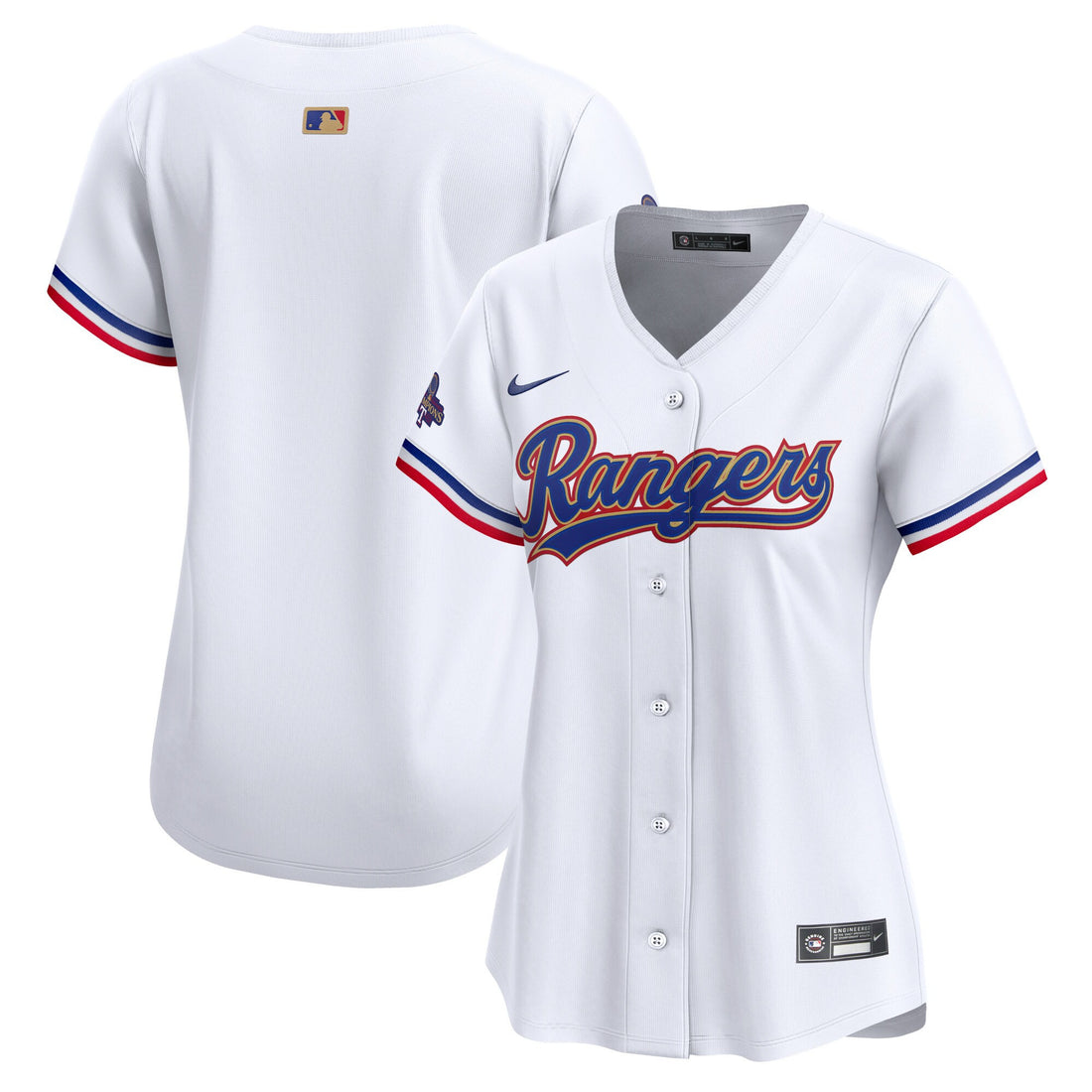 Texas Rangers gold Limited jersey