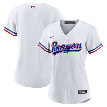 Texas Rangers white Home jersey