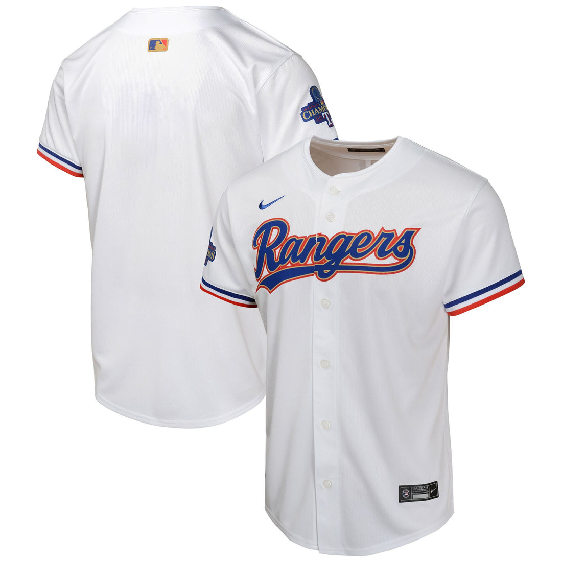 Texas Rangers gold Limited jersey