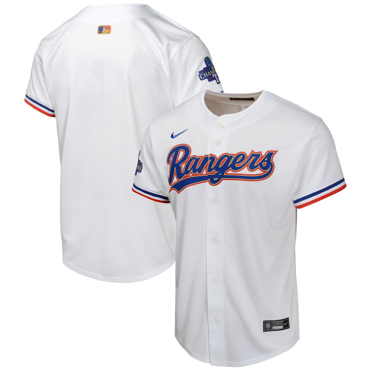 Texas Rangers gold Limited jersey