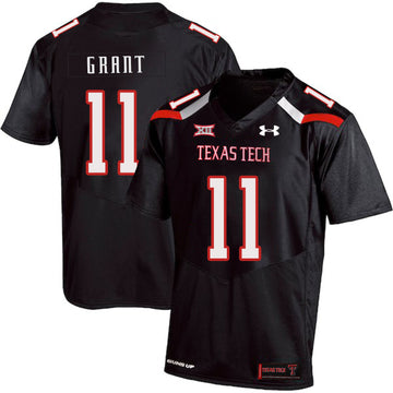 Jakeem Grant Texas Tech Red Raiders black jersey