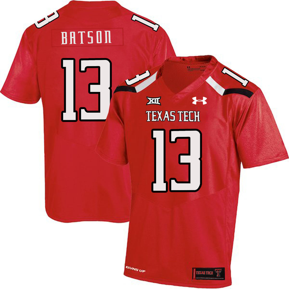 Cameron Batson Texas Tech Red Raiders red jersey