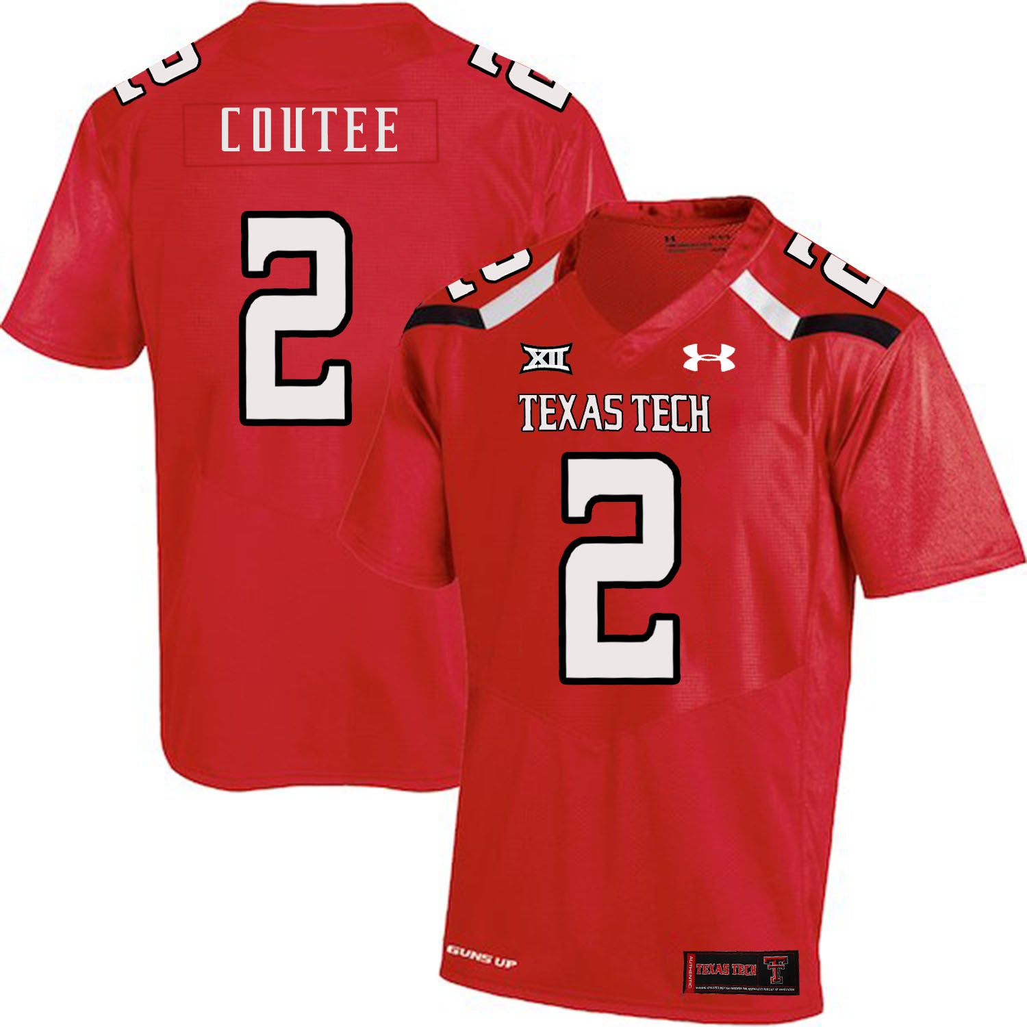 Keke Coutee Texas Tech Red Raiders red jersey