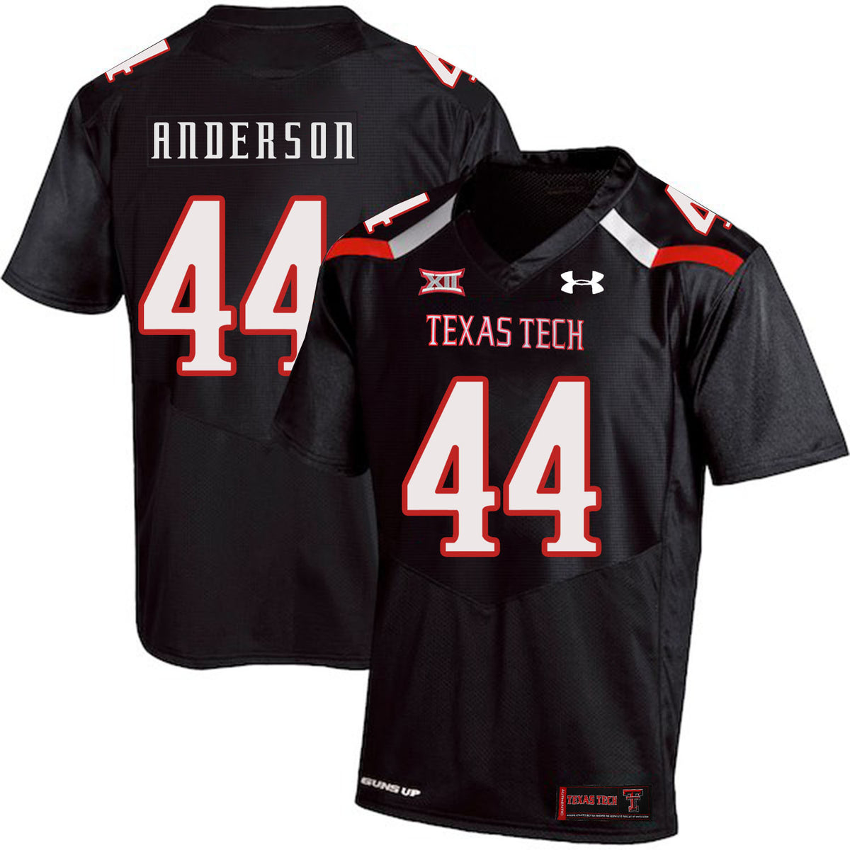Donny Anderson Texas Tech Red Raiders black jersey