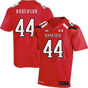 Donny Anderson Texas Tech Red Raiders red jersey