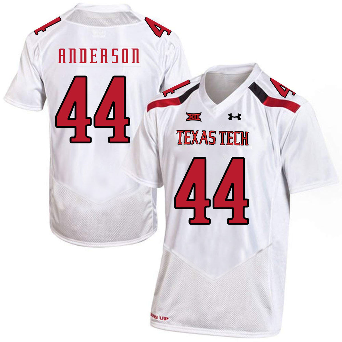Donny Anderson Texas Tech Red Raiders white jersey
