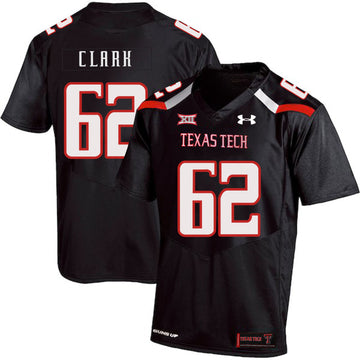 Le'Raven Clark Texas Tech Red Raiders black jersey