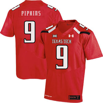 Ondre Pipkins Texas Tech Red Raiders red jersey