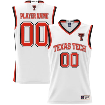 Texas Tech Red Raiders white jersey