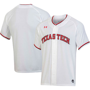 Under Armour Texas Tech Red Raiders white jersey