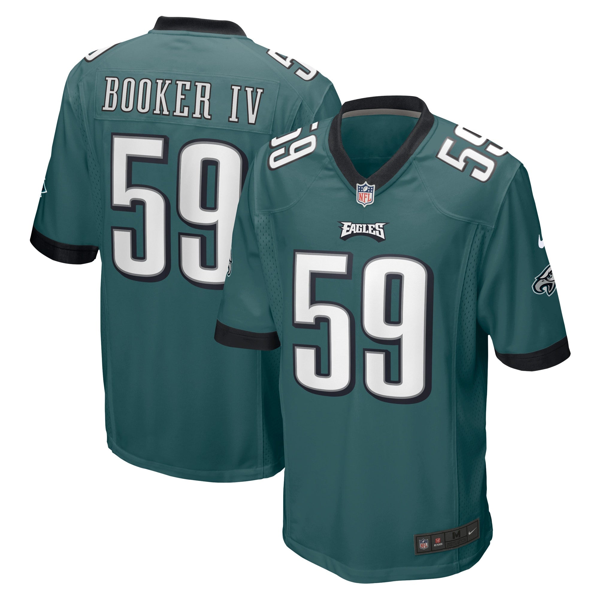 Thomas Booker Iv Philadelphia Eagles green jersey