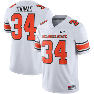 Thurman Thomas Alumni Oklahoma State Cowboys white jersey