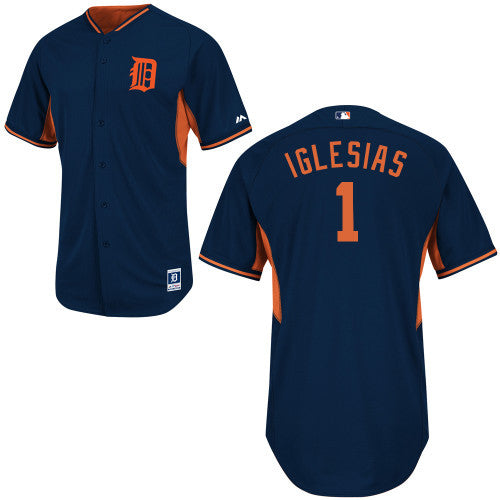 Iglesia Detroit Tigers blue Road jersey