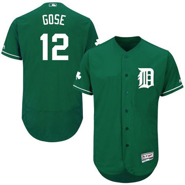 Anthony Gose Detroit Tigers green jersey