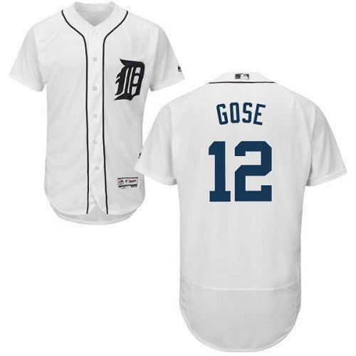 Anthony Gose Detroit Tigers white jersey