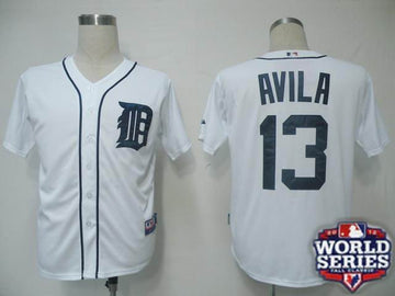 Avila Detroit Tigers white jersey