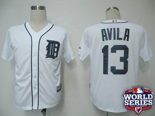 Avila Detroit Tigers white jersey