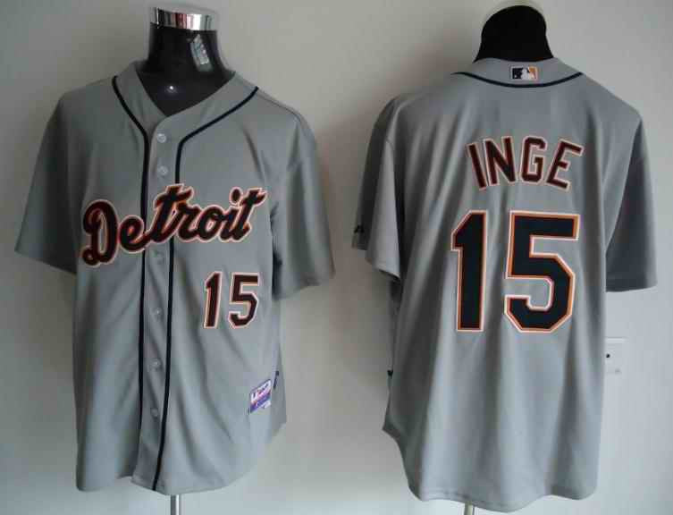 Igne Detroit Tigers grey jersey