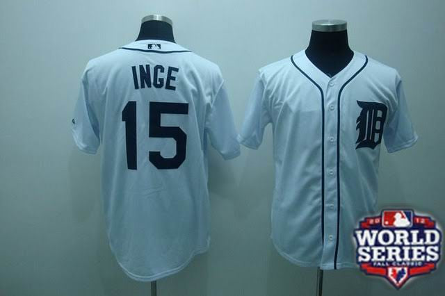 Inge Detroit Tigers white jersey