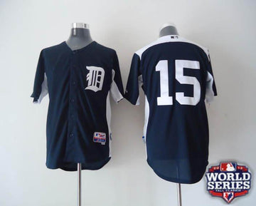 Lgne Personalized Detroit Tigers blue jersey