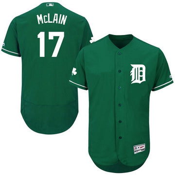 Danny McLain Detroit Tigers green jersey