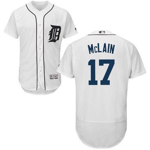 Danny McLain Detroit Tigers white jersey