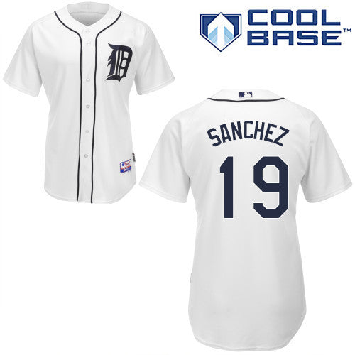 Anibal Sanchez Detroit Tigers white jersey