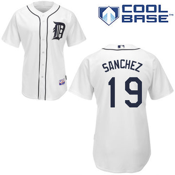 Anibal Sanchez Detroit Tigers white jersey