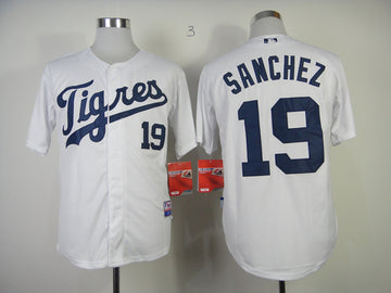 Sanchez Detroit Tigers white jersey