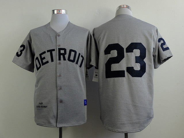 Gibson Detroit Tigers grey jersey