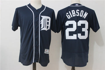 Kirk Gibson Detroit Tigers navy jersey