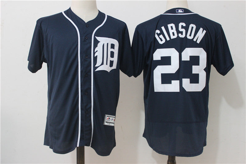 Kirk Gibson Detroit Tigers navy jersey