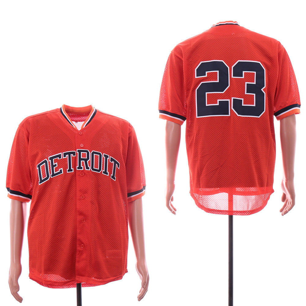 Kirk Gibson Detroit Tigers orange Throwback jersey