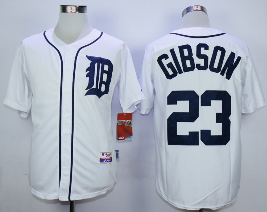 Kirk Gibson Detroit Tigers white jersey