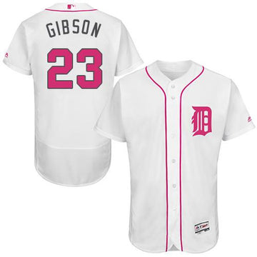 Kirk Gibson Detroit Tigers white Authentic jersey