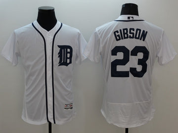 Kirk Gibson Detroit Tigers white jersey