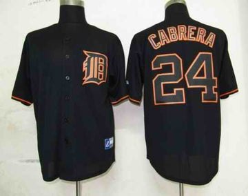Cabrera Detroit Tigers black Fashion jersey