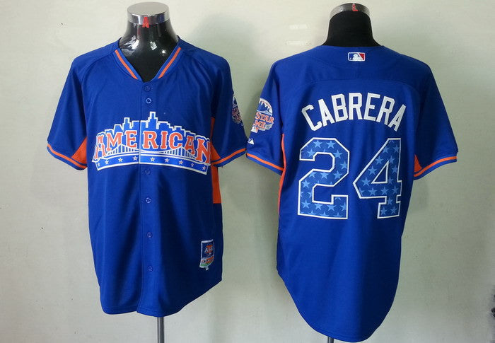 Cabrera Detroit Tigers blue jersey