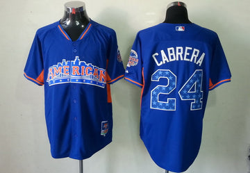 Cabrera Detroit Tigers blue jersey