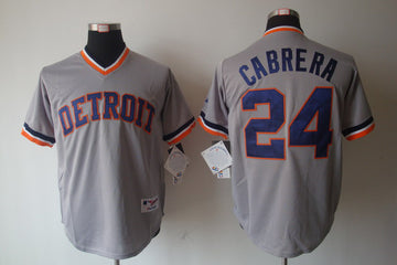 Cabrera Detroit Tigers grey jersey