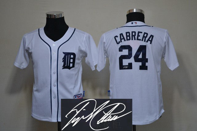 Cabrera Detroit Tigers white jersey